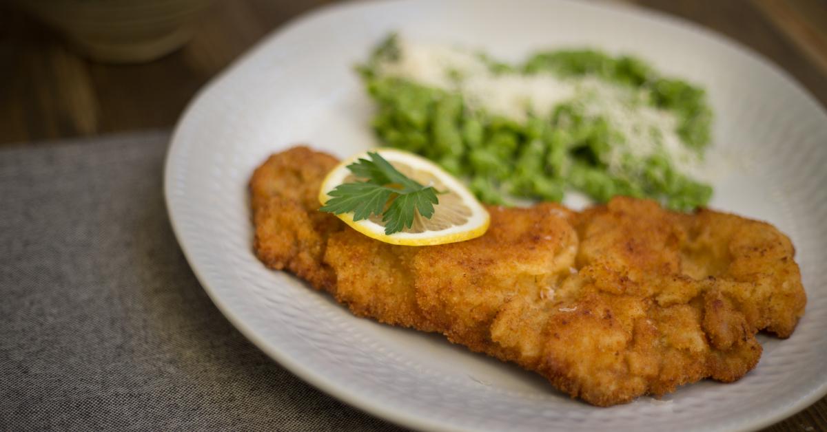 Wiener Schnitzel mit Spinatknöpfli