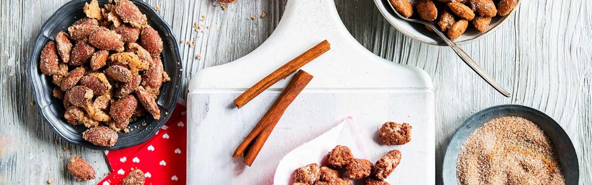 Gebrannte Mandeln selber machen in Pfanne und Mikrowelle Gebrannte Mandeln selber machen in Pfanne und Mikrowelle