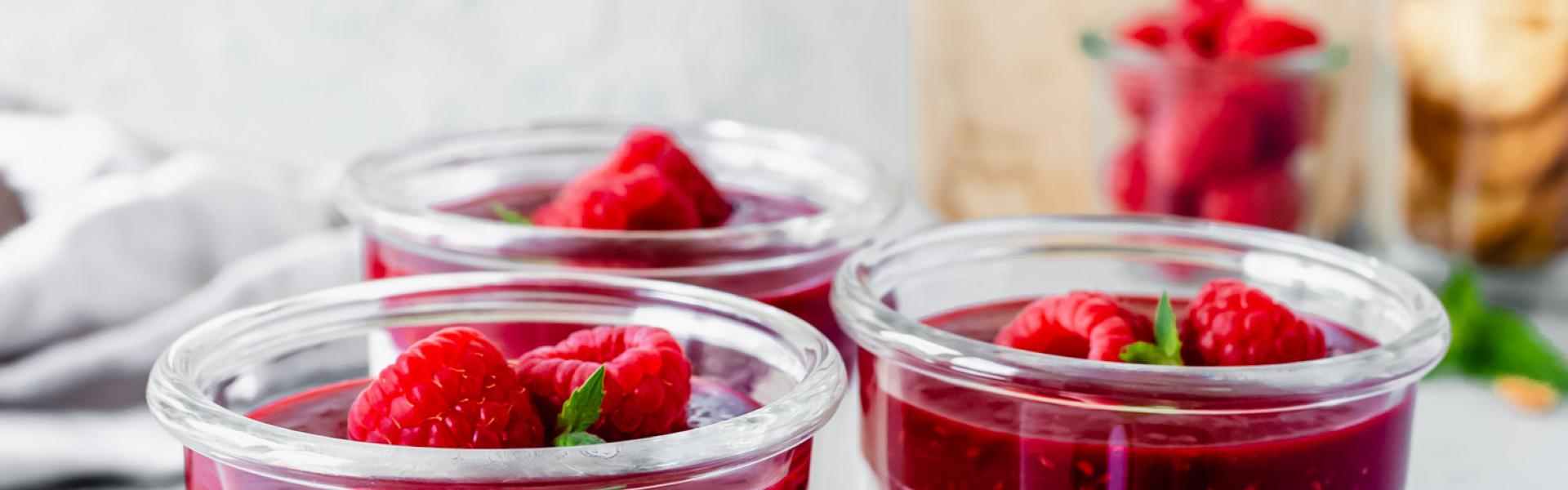 Kuchen im Glas ohne Backen mit Himbeeren Simply Yummy