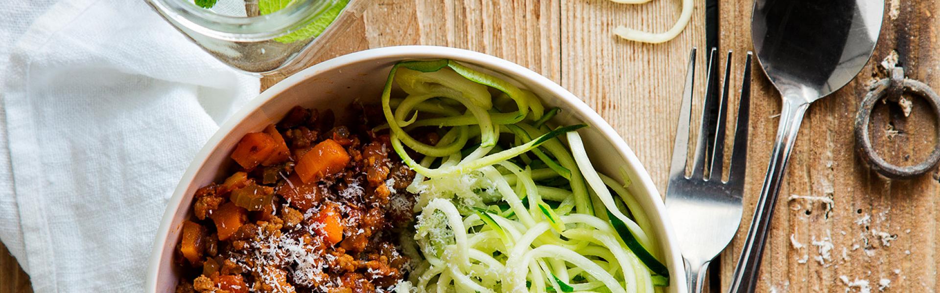 Zoodles Meal Prep die beste Low Carb Pasta Simply Yummy