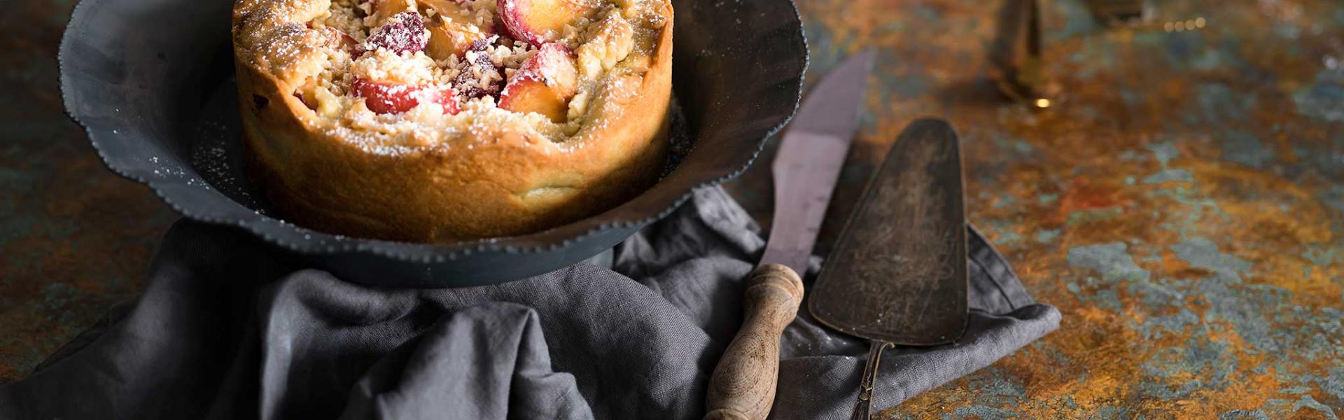 Pfirsich-Knusper-Kuchen | Simply Yummy