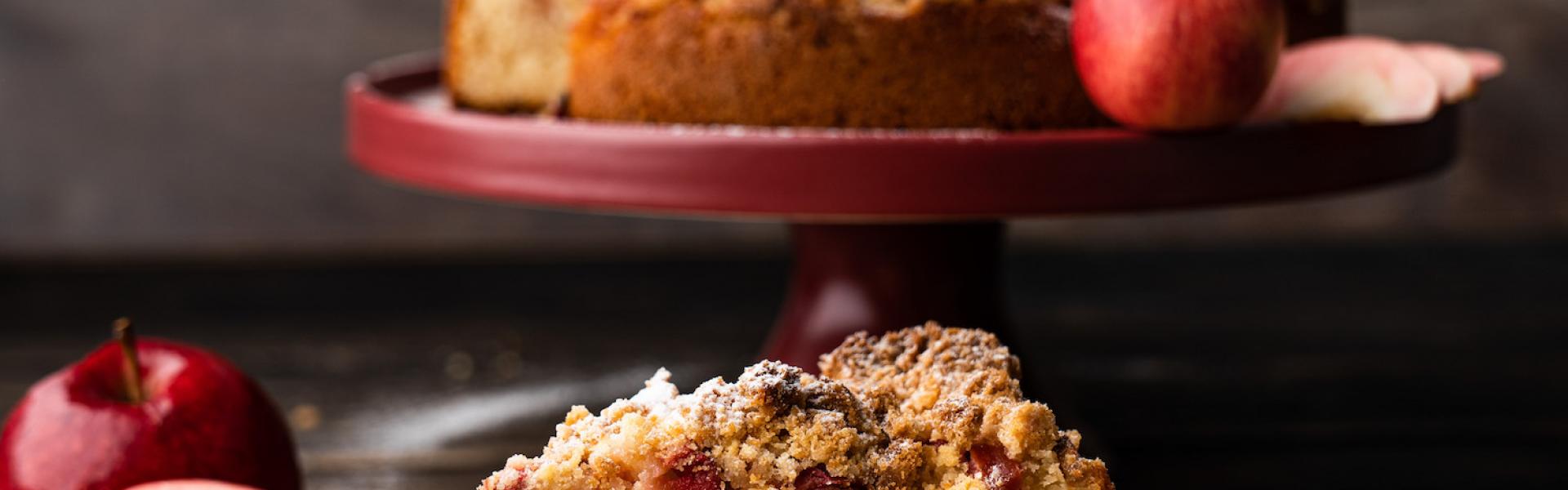 Apfelkuchen aus Quark-Öl-Teig mit Streuseln | Simply Yummy