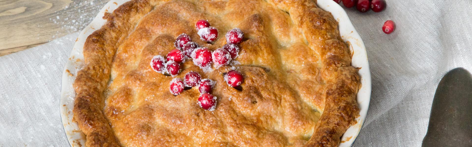 Cranberry Birnen Pie - Simply Yummy