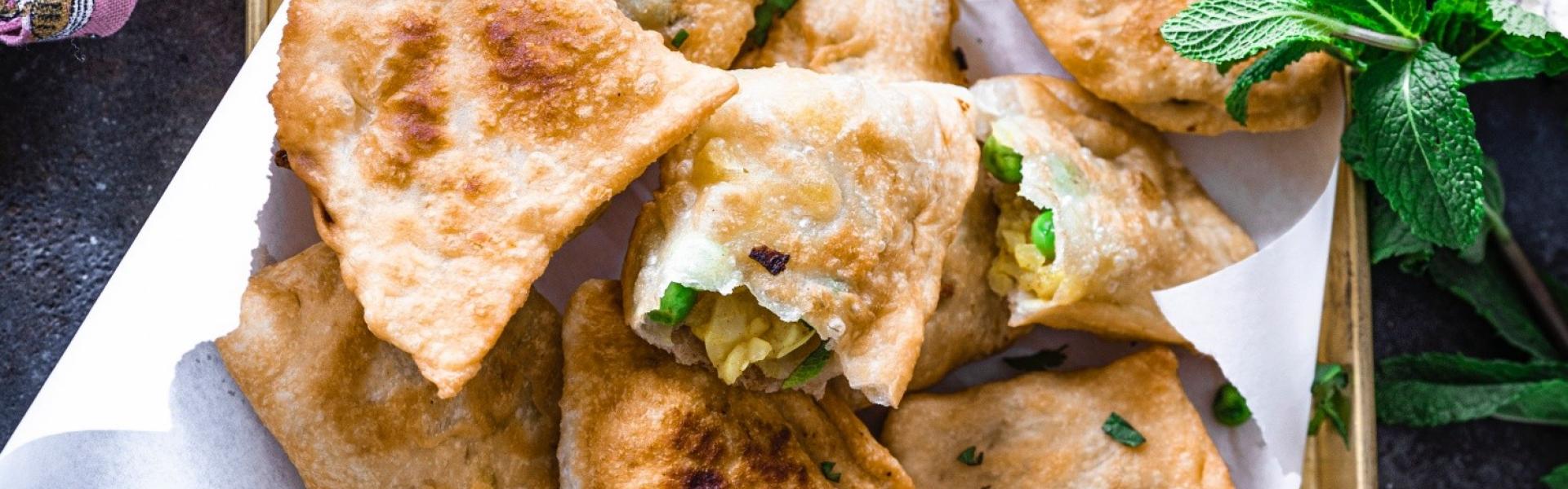 Samosas mit vegetarischer Füllung im Cookit | Simply Yummy
