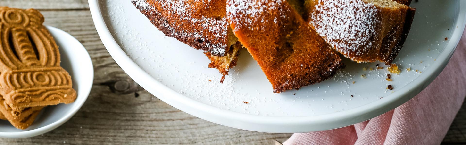 Spekulatiuskuchen mit dicken Keksstücken | Simply Yummy