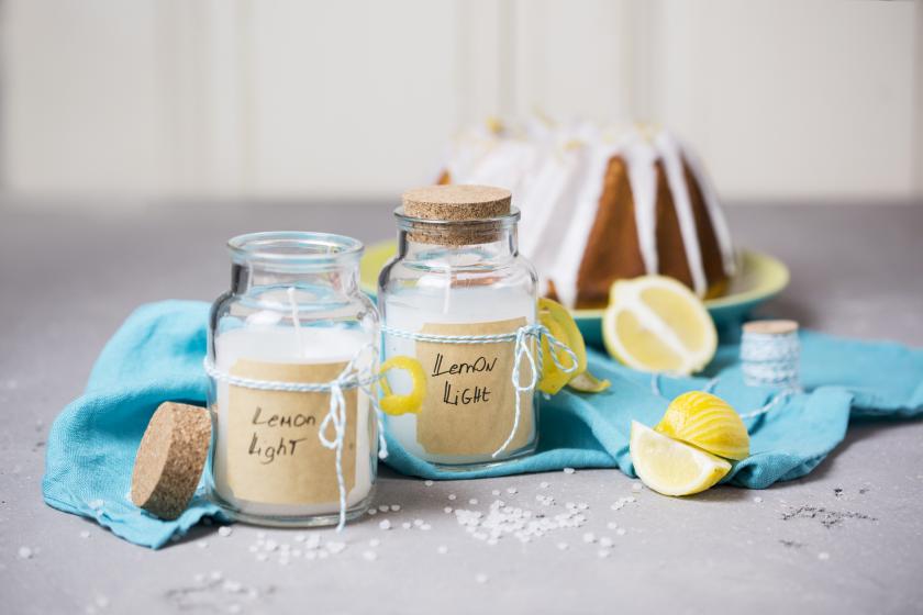 DIY Selbstgemachte Duftkerze