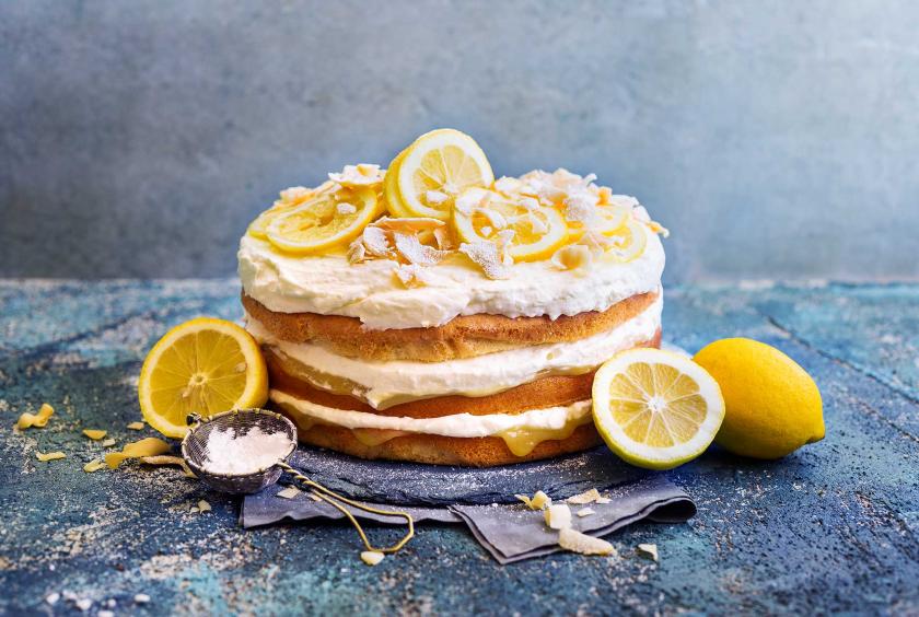Lemon-Kokos-Cake