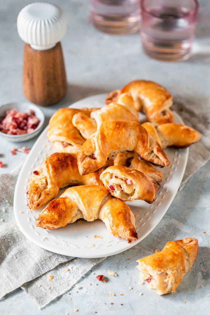 Schnelle Schinken-Käse-Hörnchen | Simply Yummy