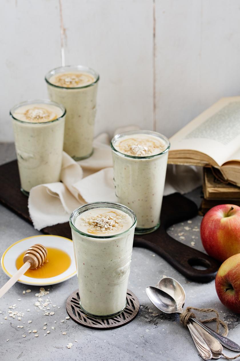 Apfel-Haferflocken-Frühstücksdrink im Cookit | Simply Yummy