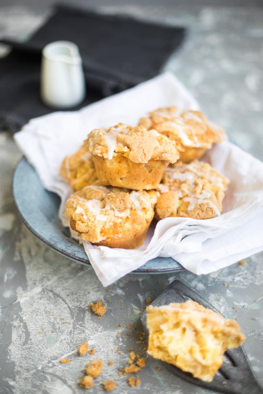 Apfelmuffins satt! Mach dich bereit für deine Muffinparty