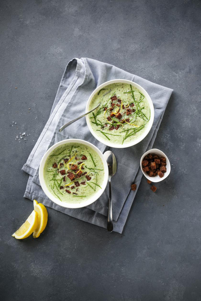 Bärlauchsuppe mit Frischkäse - bestes Rezept | Simply Yummy