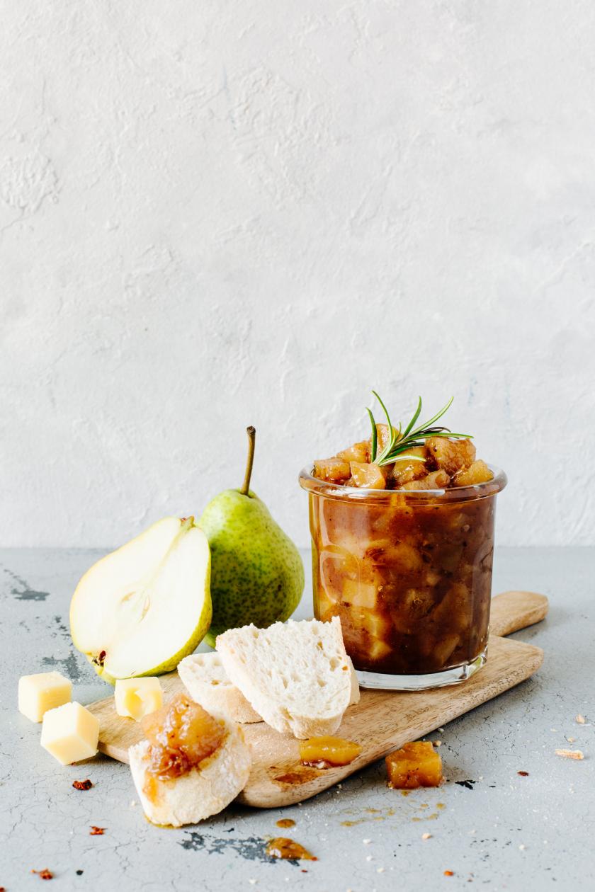 Birnen Chutney mit Chili und Zimt