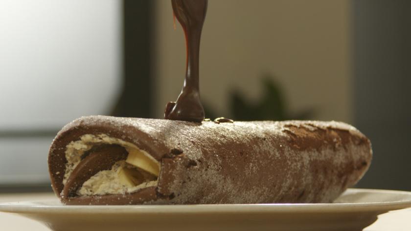 Biskuitrolle Mit Banane - Rezepte Suchen