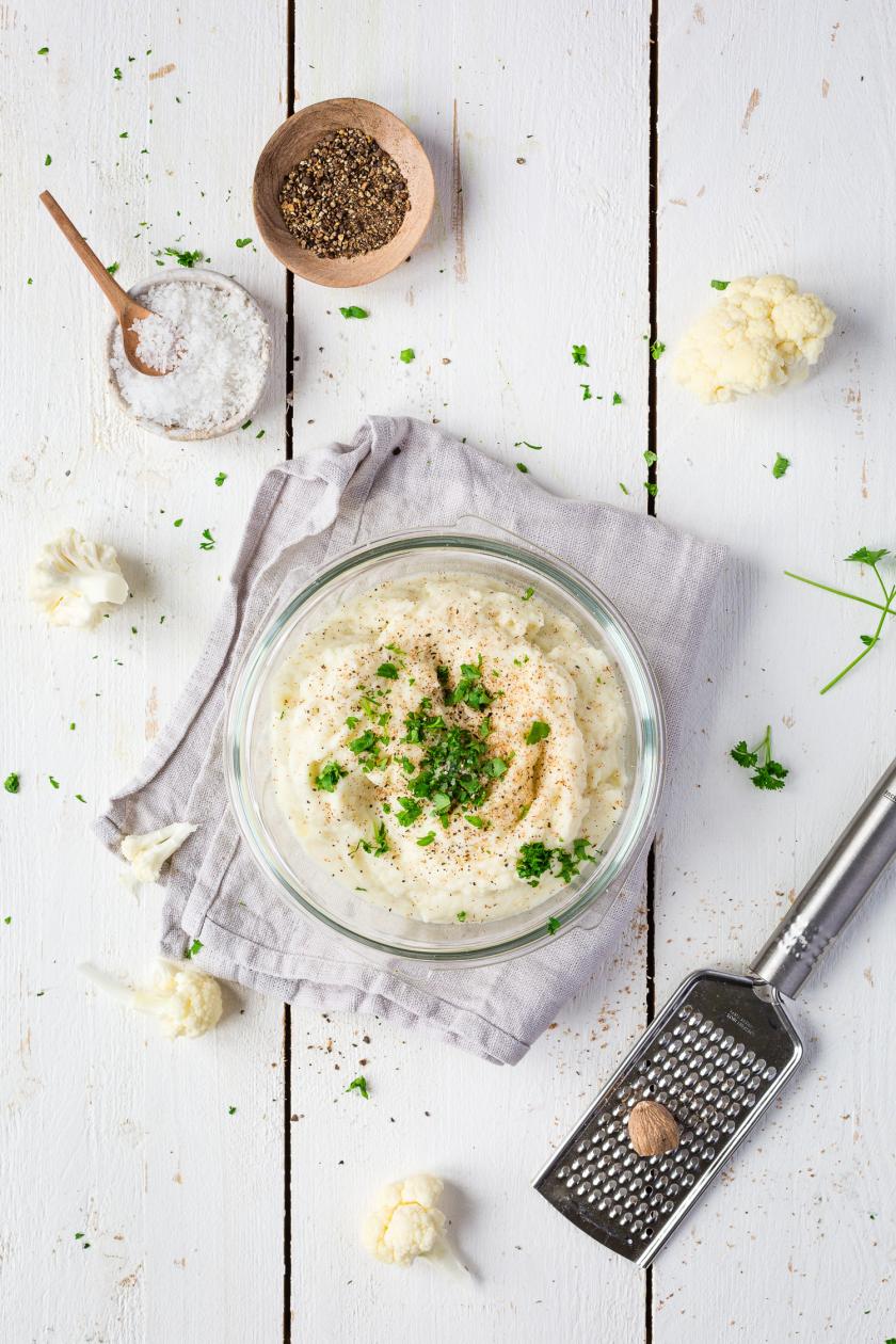 Blumenkohlpüree Low Carb - bestes Rezept