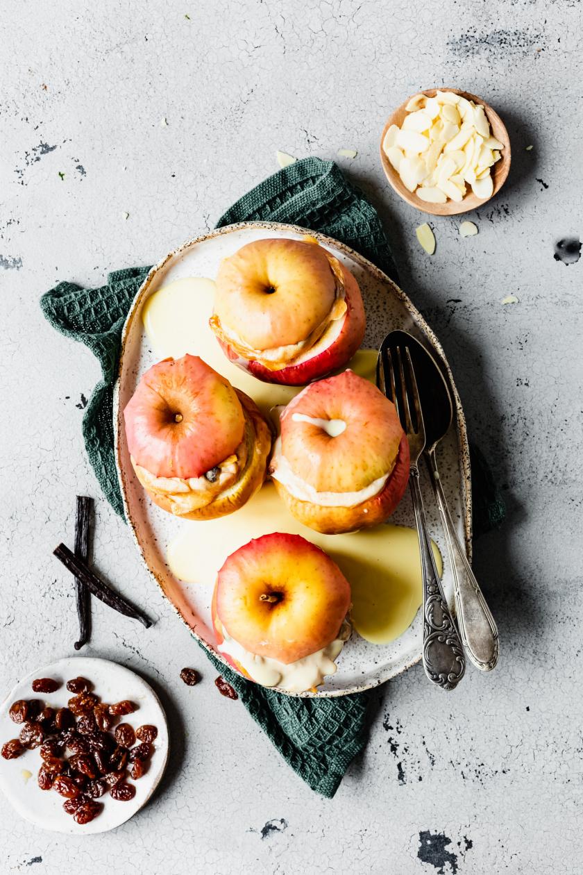 Bratapfel mit Vanillepudding | Rezepte von Simply Yummy