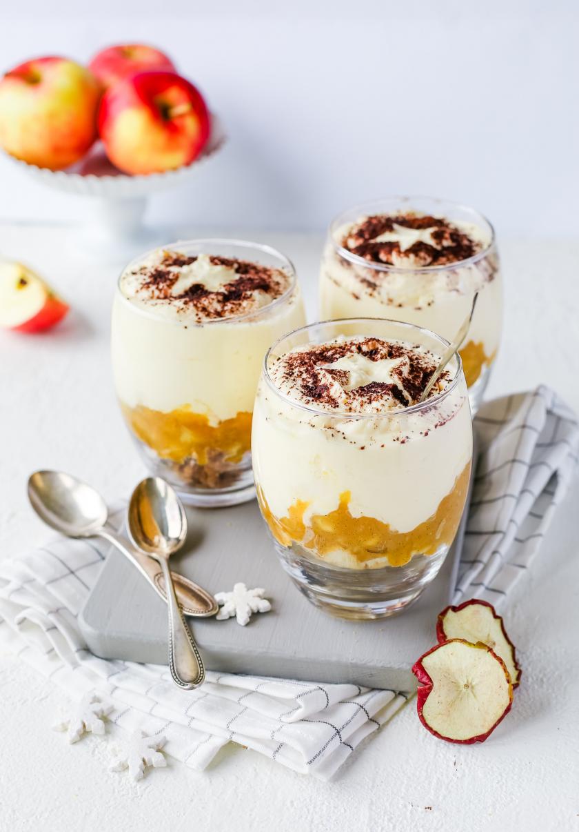 BratapfelTiramisu mit Spekulatius im Glas Simply Yummy