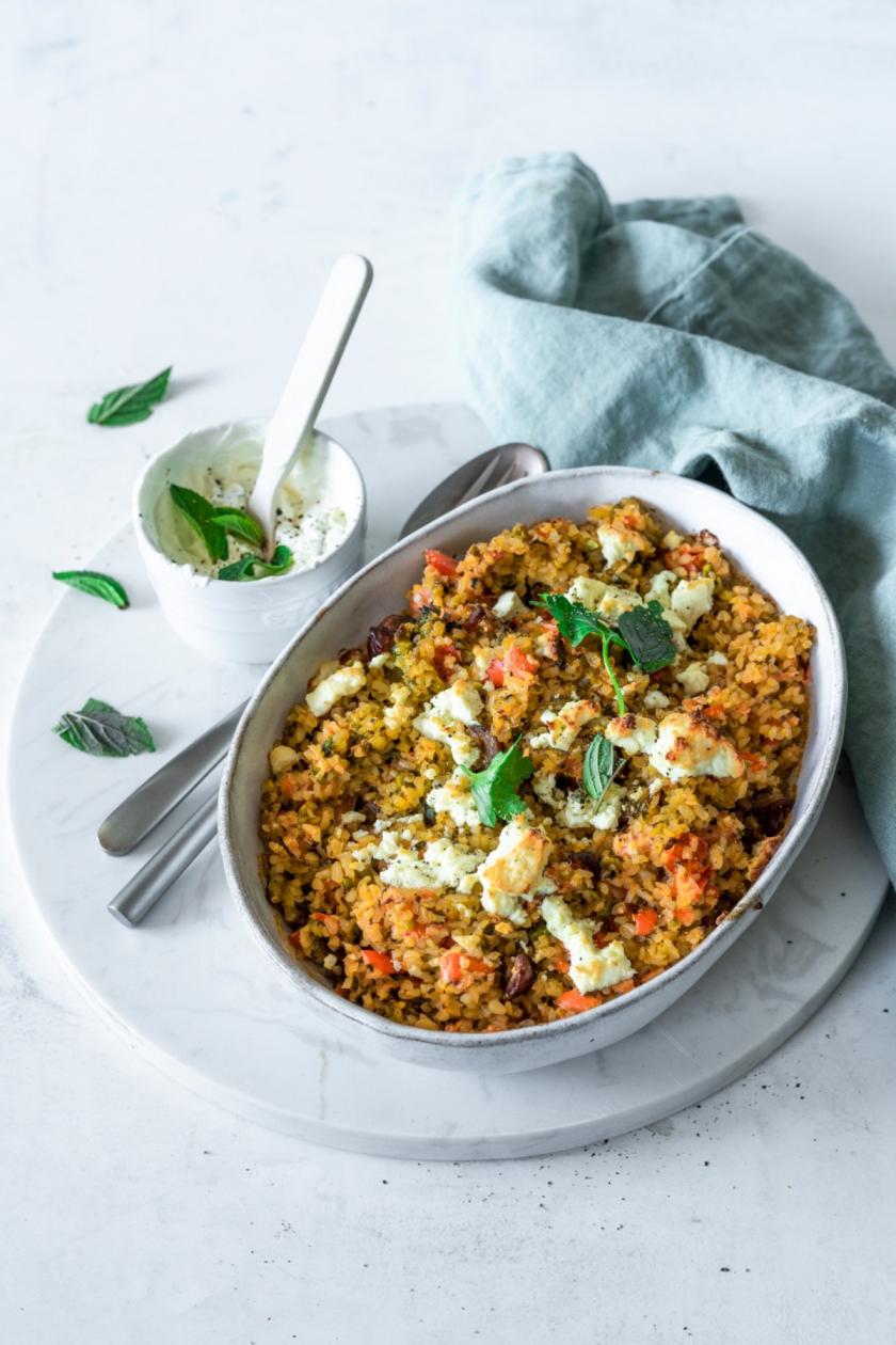 Bulgur-Auflauf mit Schafskäse im Cookit | Simply Yummy