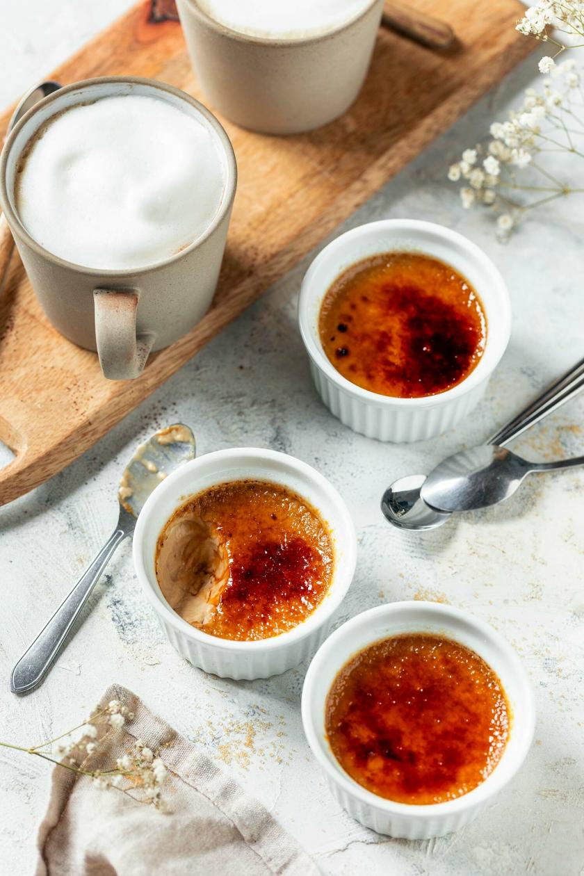 Cappuccino Creme brulee Dessert einfach | Simply Yummy