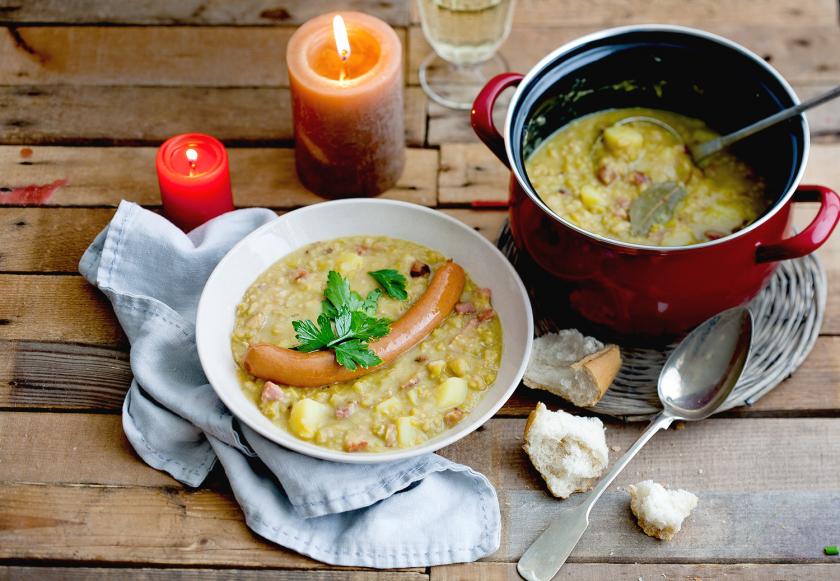 Deftige Erbsensuppe im Cookit wie von Oma | Simply Yummy