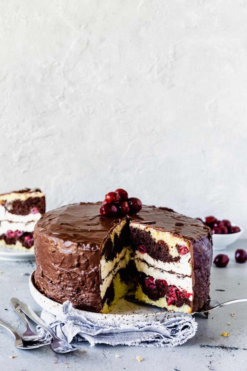 Donauwelle aus der Springform als Torte | Simply Yummy