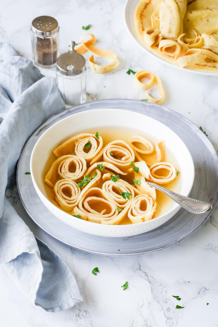 Flädlesuppe aus dem Tütchen? Selbermachen!