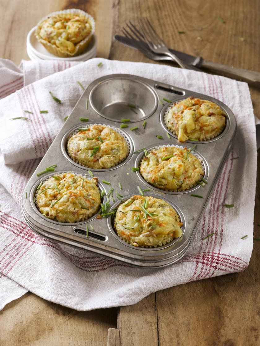 Herzhafte Muffins mit Zucchini | Rezepte von Simply Yummy