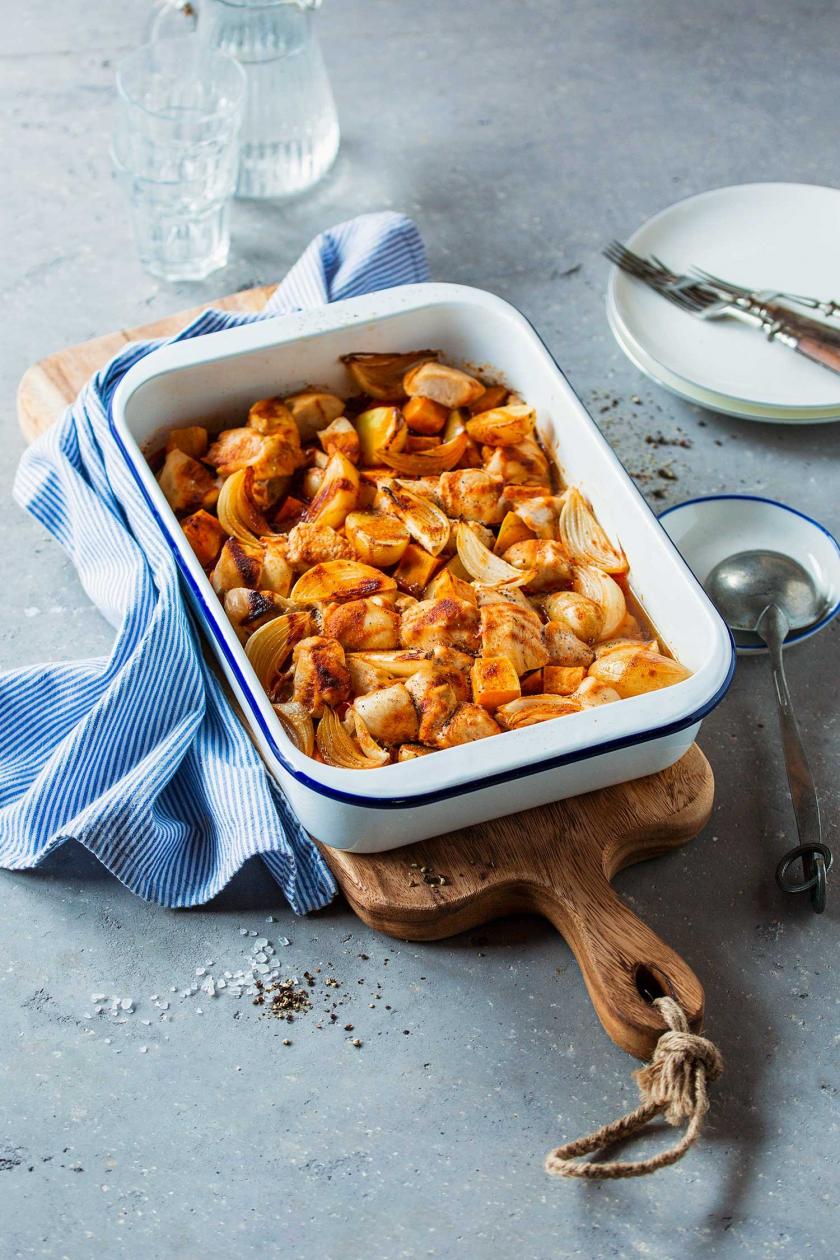 Hähnchenbrust mit Kartoffeln im Ofen | Simply Yummy