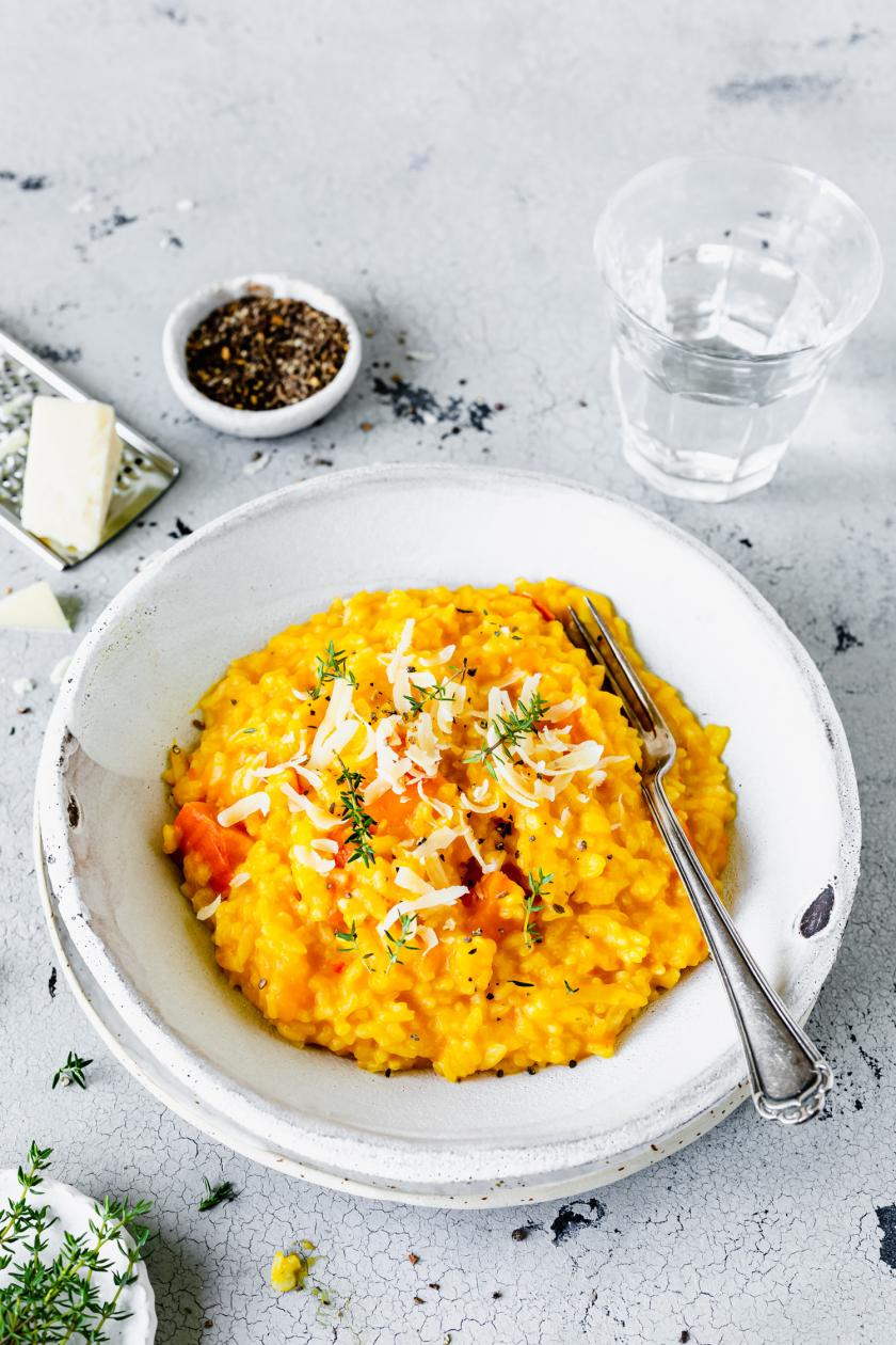 Kürbisrisotto vegan und trotzdem richtig cremig | Simply Yummy