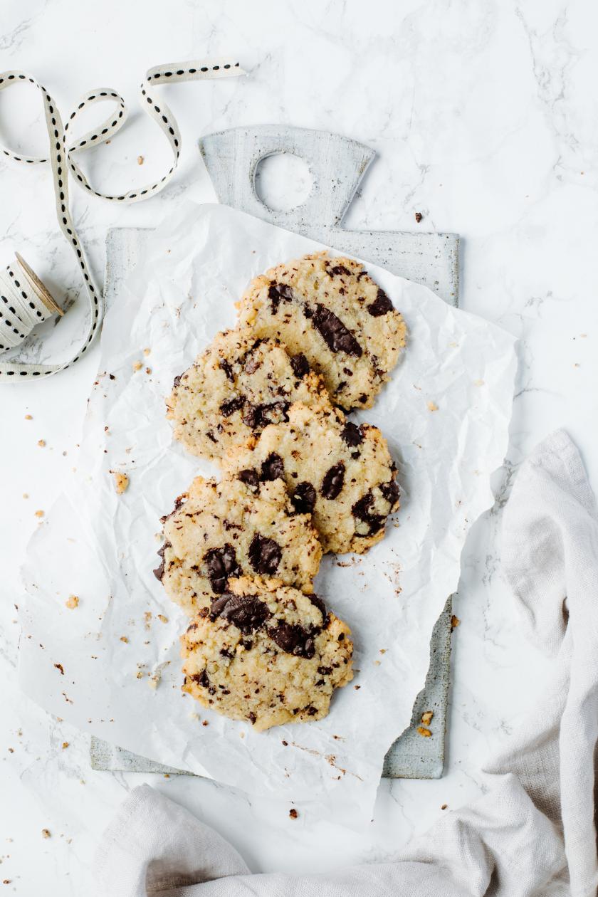 Low Carb Mandelplätzchen aus 3 Zutaten plus Schoko