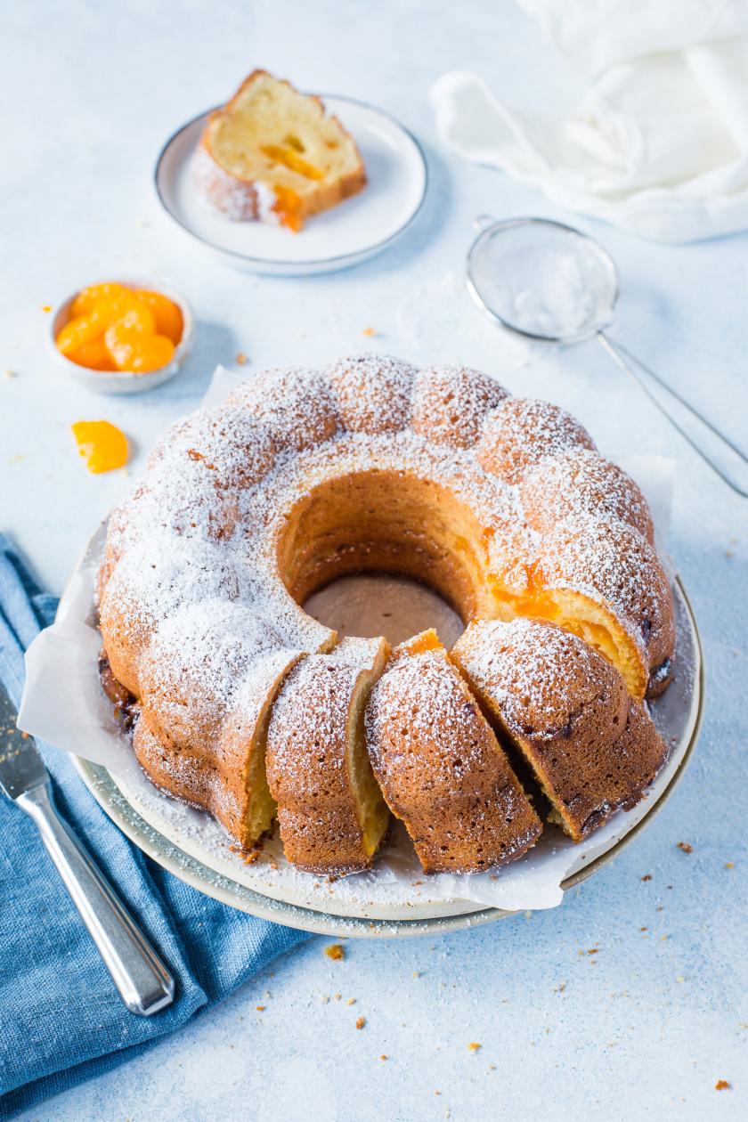 Saftigster Mandarinen-Schmand-Gugelhupf