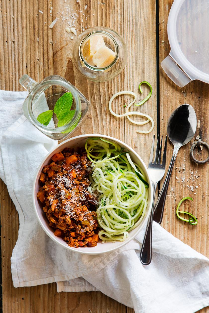Zoodles Meal Prep die beste Low Carb Pasta Simply Yummy