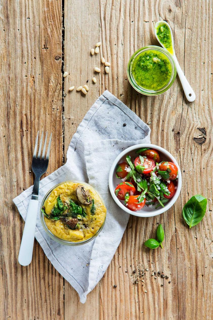 Montag: Frittata im Glas - Meal Prep Low Carb