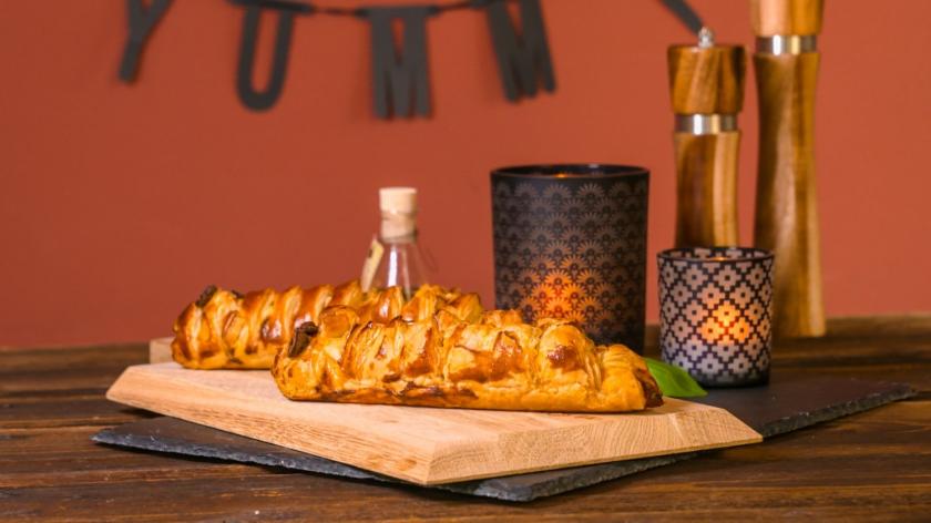 Mumien-Pizzen für deine Halloween-Party