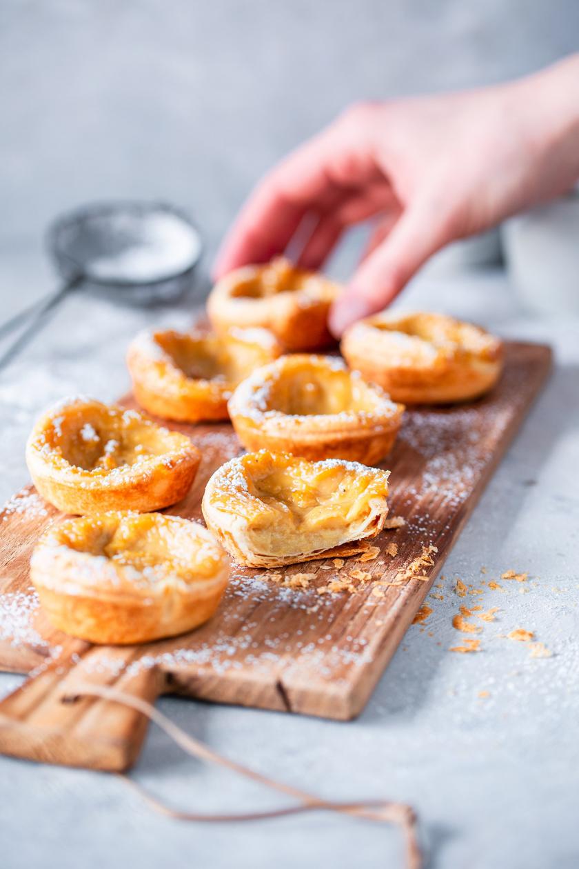 Pastel de Nata vegan zubereiten Rezepte von Simply Yummy