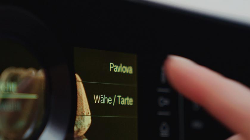 Der Backofen wird eingeschaltet.