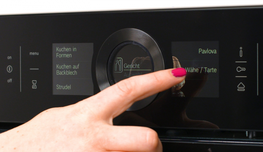 Zum Backen des Pecan Pie wird der Backofen eingeschaltet.