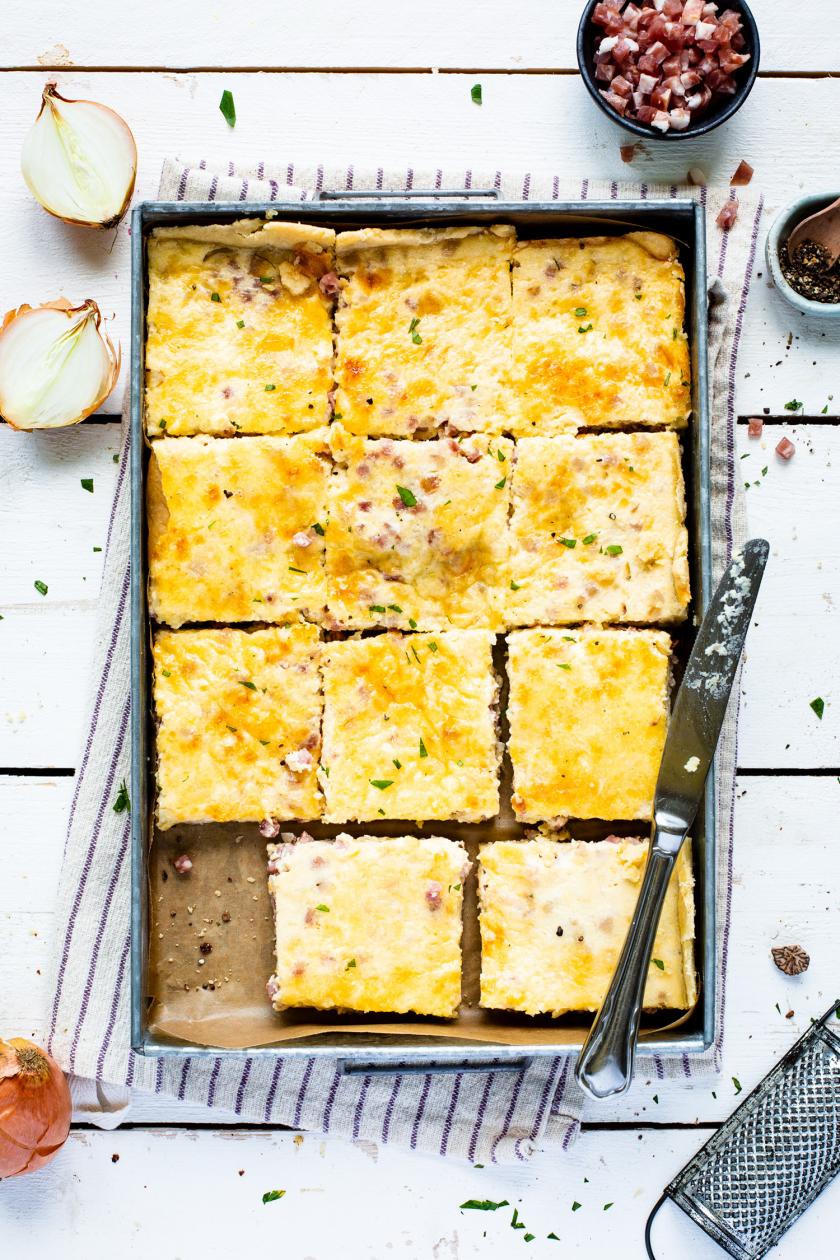 Quiche Lorraine vom Blech - bestes Rezept