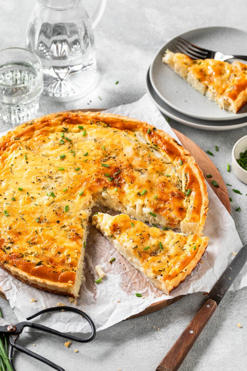 Spargelquiche saftig und lecker