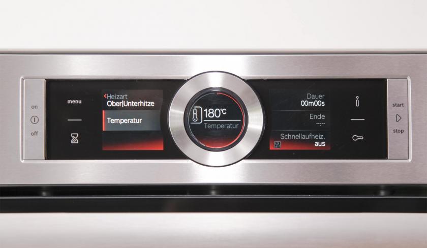 Backofen zum Garen der Apfel-Zimt-Muffins.