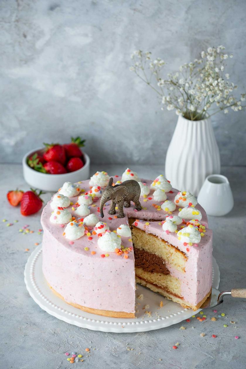 Benjamin Blümchen Torte selber machen