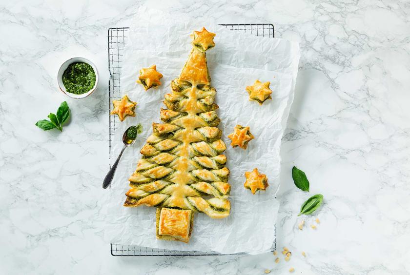Blätterteig Tannenbaum ganz einfach gemacht Simply Yummy