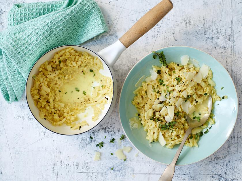 Blumenkohlrisotto - locker, leicht und Low Carb
