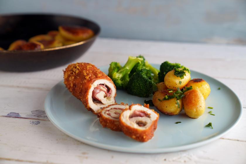 Hähnchen-Cordon-Bleu-Rolle | Rezepte von Simply Yummy