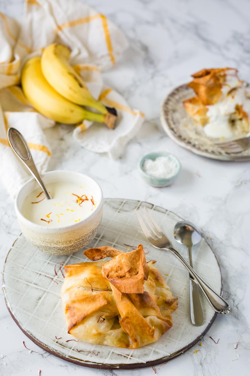 Gebackene Bananen mit Honig ohne Frittieren | Simply Yummy