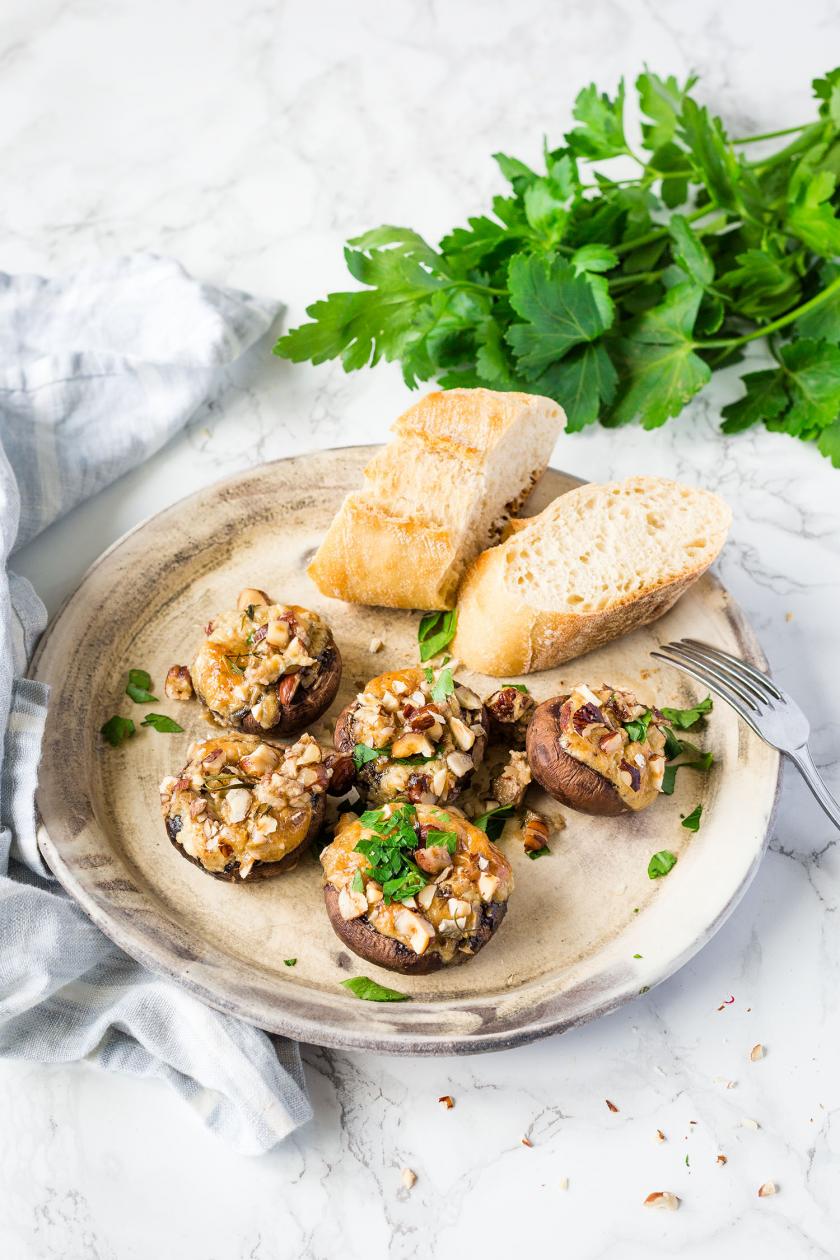 Gefüllte Champignons mit Gorgonzola | Simply Yummy