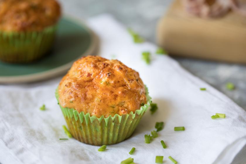 Herzhafte Muffins mit Schinken | Rezepte von Simply Yummy