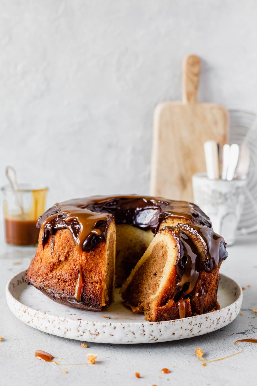 MarmorKaramellKuchen mit Karamellcreme Simply Yummy