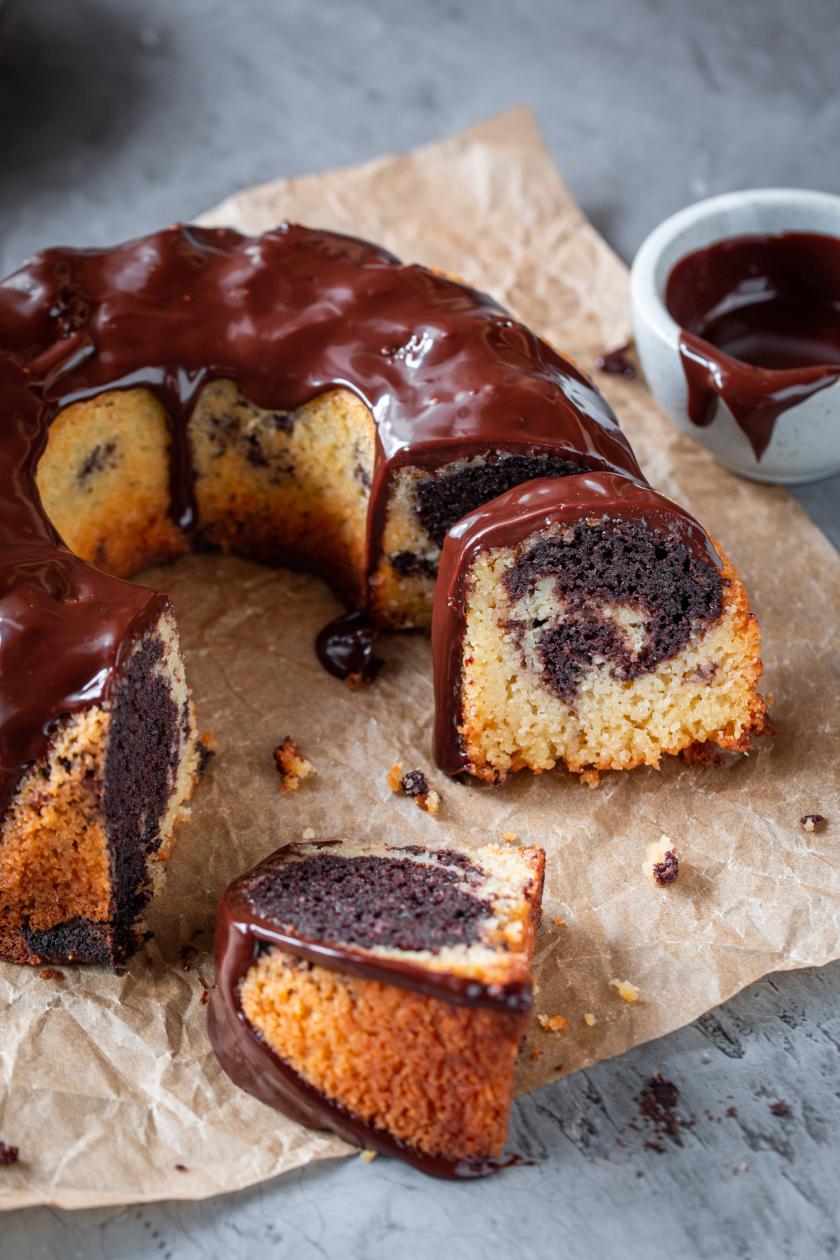 Low Carb Marmorkuchen - das beste Rezept