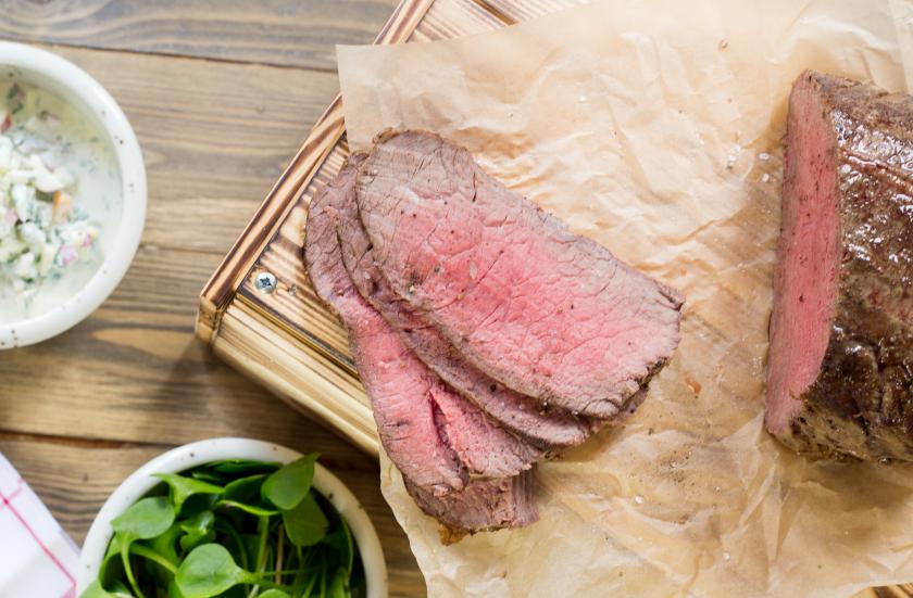 Roastbeef mit Bärlauchremoulade