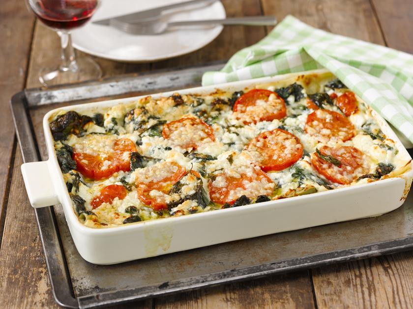 Spinatlasagne vegetarisch mit ganz viel Feta | Simply Yummy